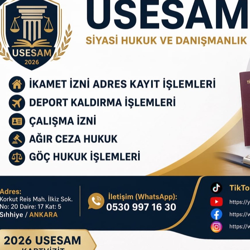 USESAM EGÖÇ HİZMETLERİ DANIŞMANLIK ŞİRKETİ