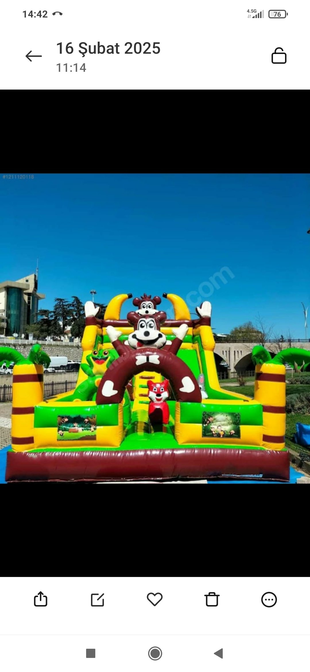 Şişme oyun parkı KİRALAMA hizmeti