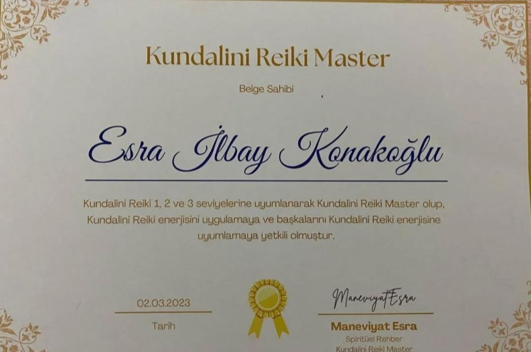 Kundalini Reiki Sertifika