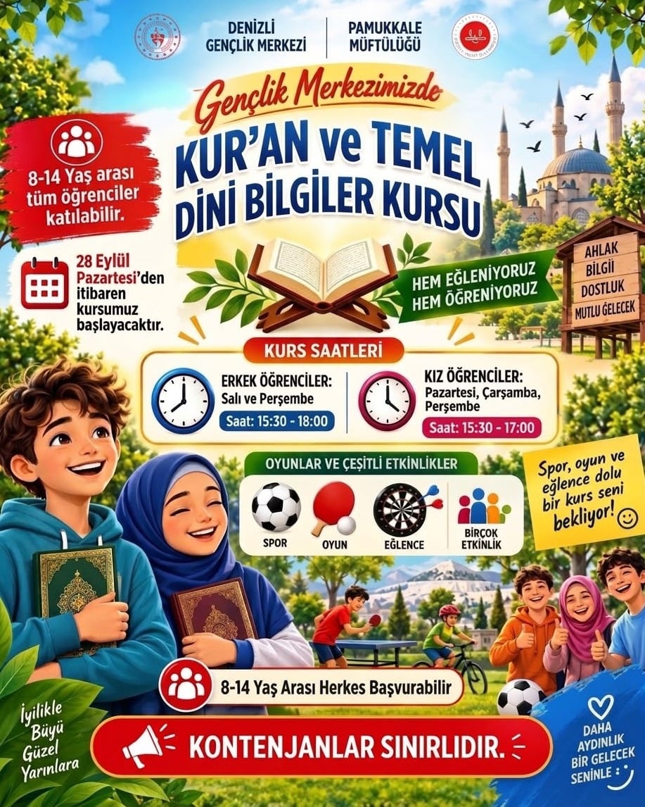 Kur'an-ı Kerim ve Temel Dini Bilgiler Kursu