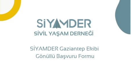 SİVİL YAŞAM DERNEĞİ GÖNÜLLÜ BAŞVURU FORMU