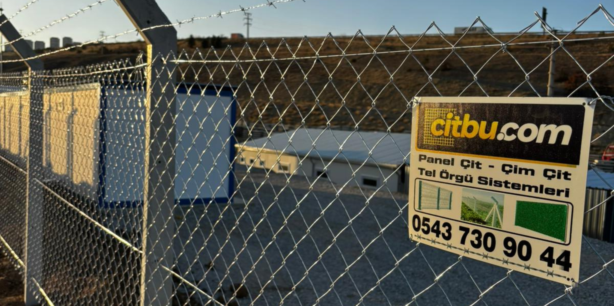 Tel Örgü Ankara, Bahçe Teli Ankara, Beton, Boru, Demir Direkli Çit Sistemleri ve Uygulama Hizmetleri