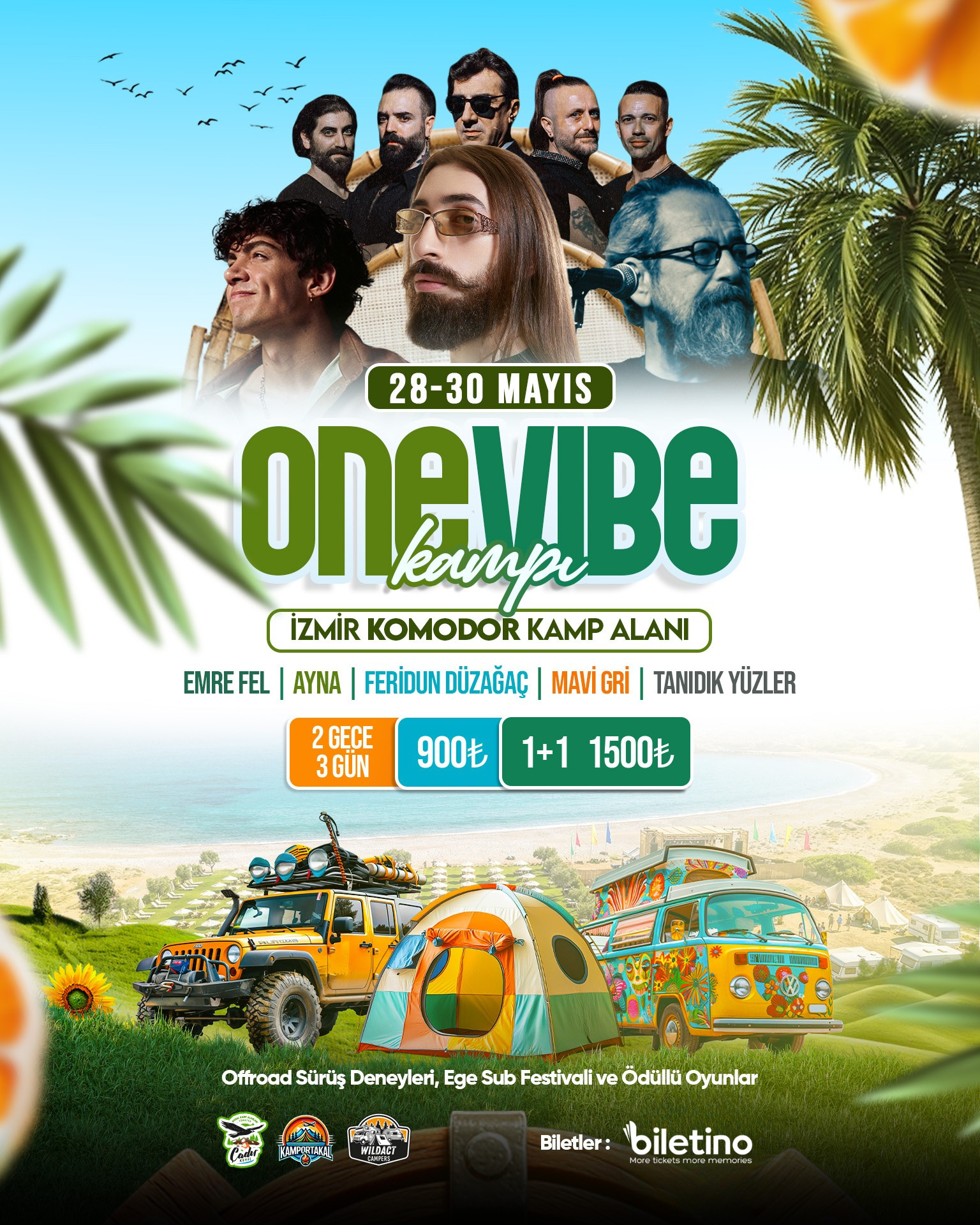İZMİR ONE VIBE KAMPI (28–31 Mayıs 2026)