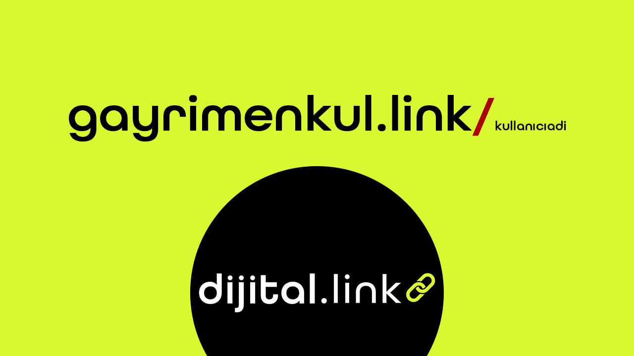 Görsel Altyazısı: Gayrimenkul.link, emlak portföyünüzü ve tüm iletişim kanallarınızı tek bir profesyonel bağlantı altında sunmanıza yardımcı olur.