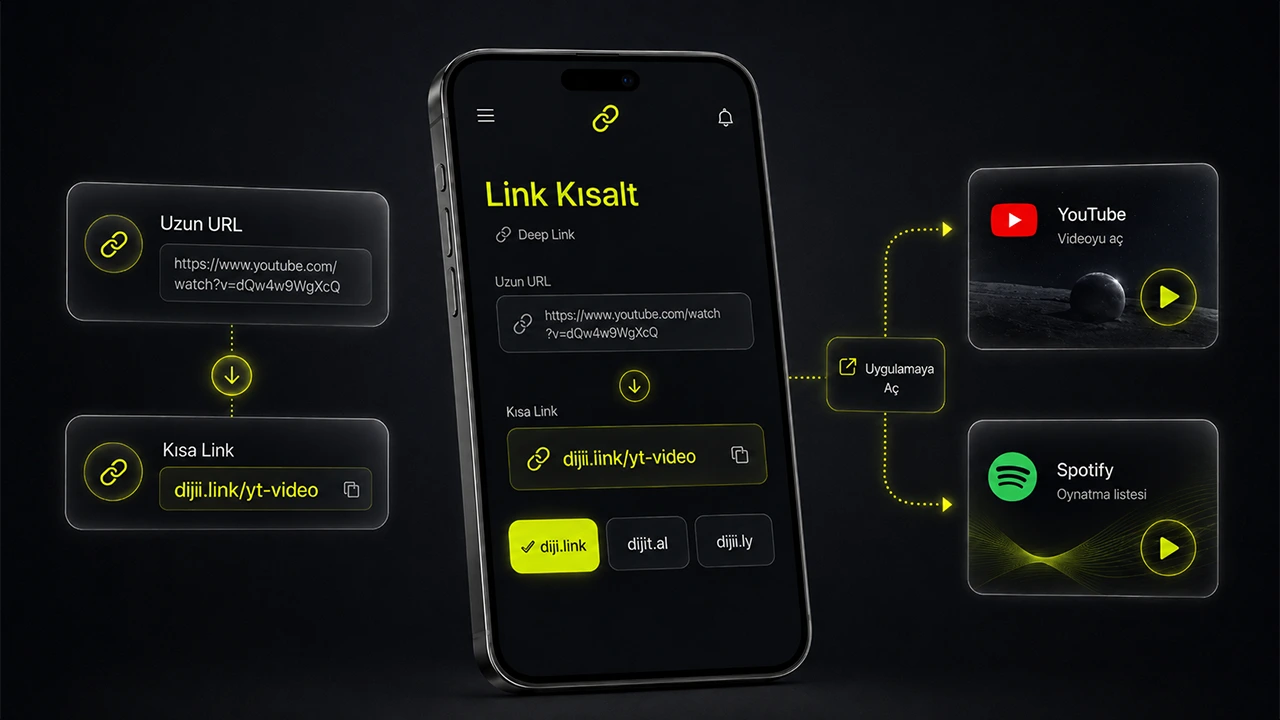 Link kısaltma ve url oluşturma