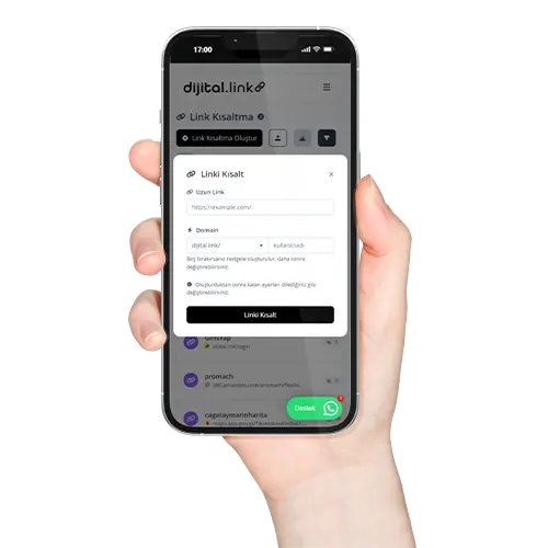 Link kısaltma ve url oluşturma